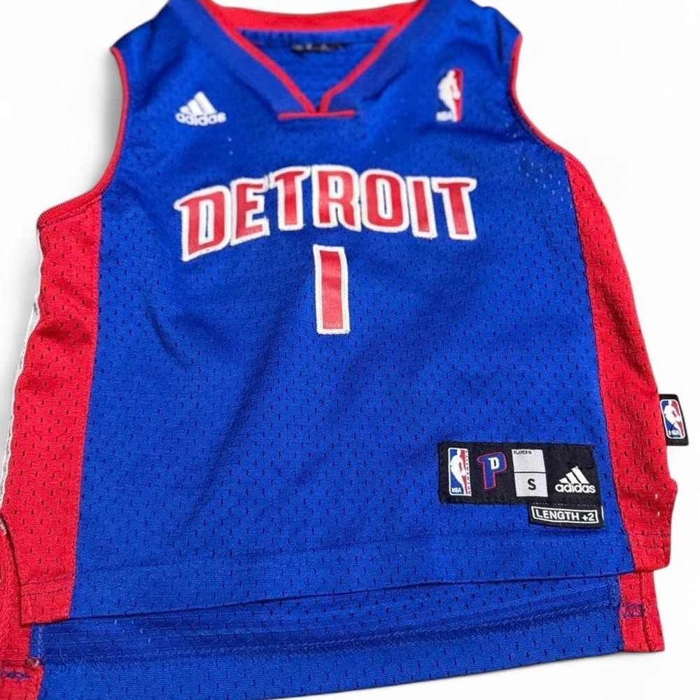 Boys, Adidas, Detroit Pistons jersey